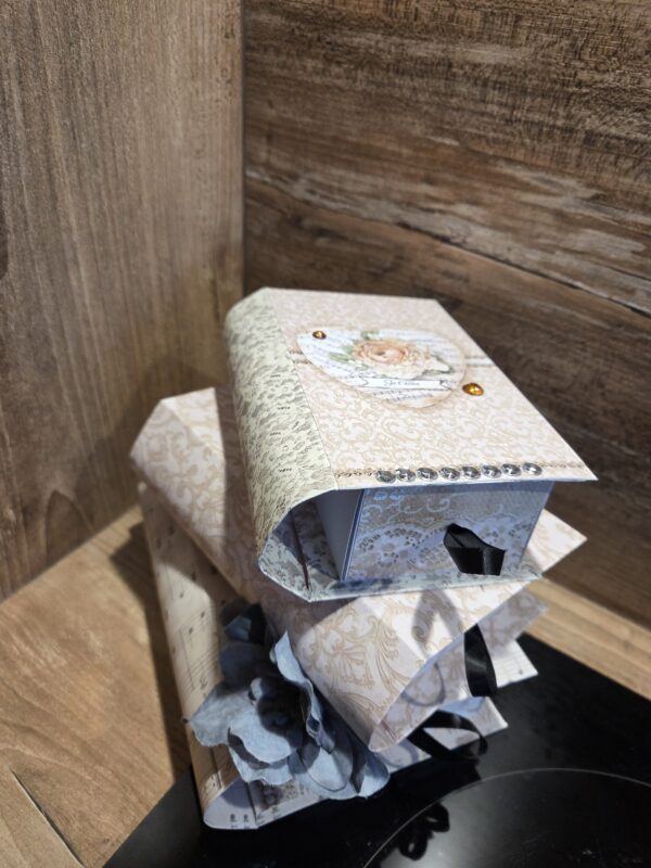 Lot de 3 boîtes effet livre avec leurs tiroirs