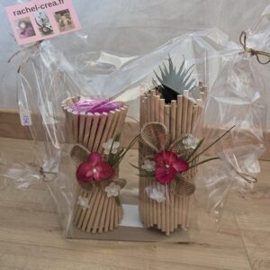 Bougeoir + pot pour plante