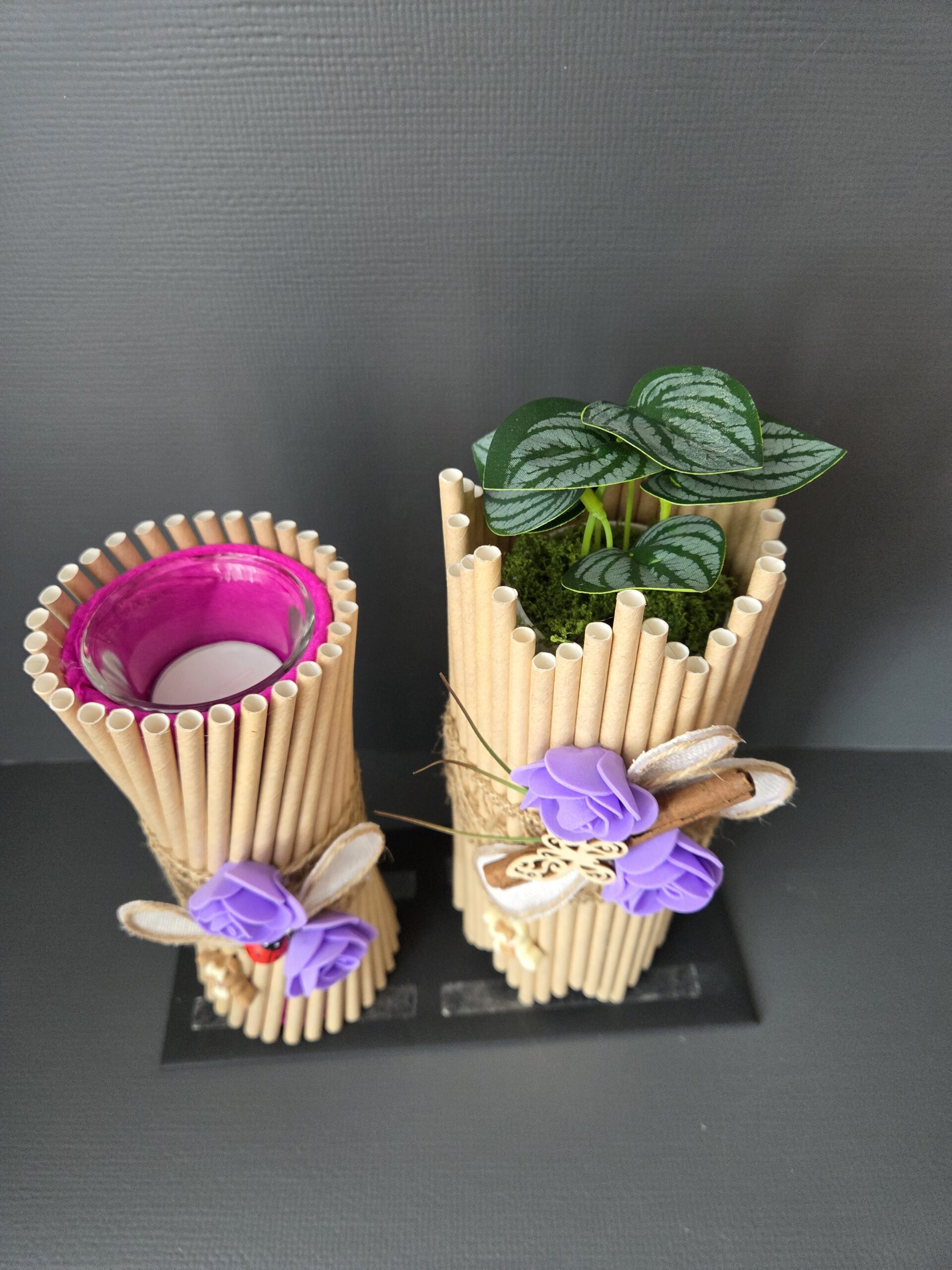 Bougeoir + pot pour plante – Image 5