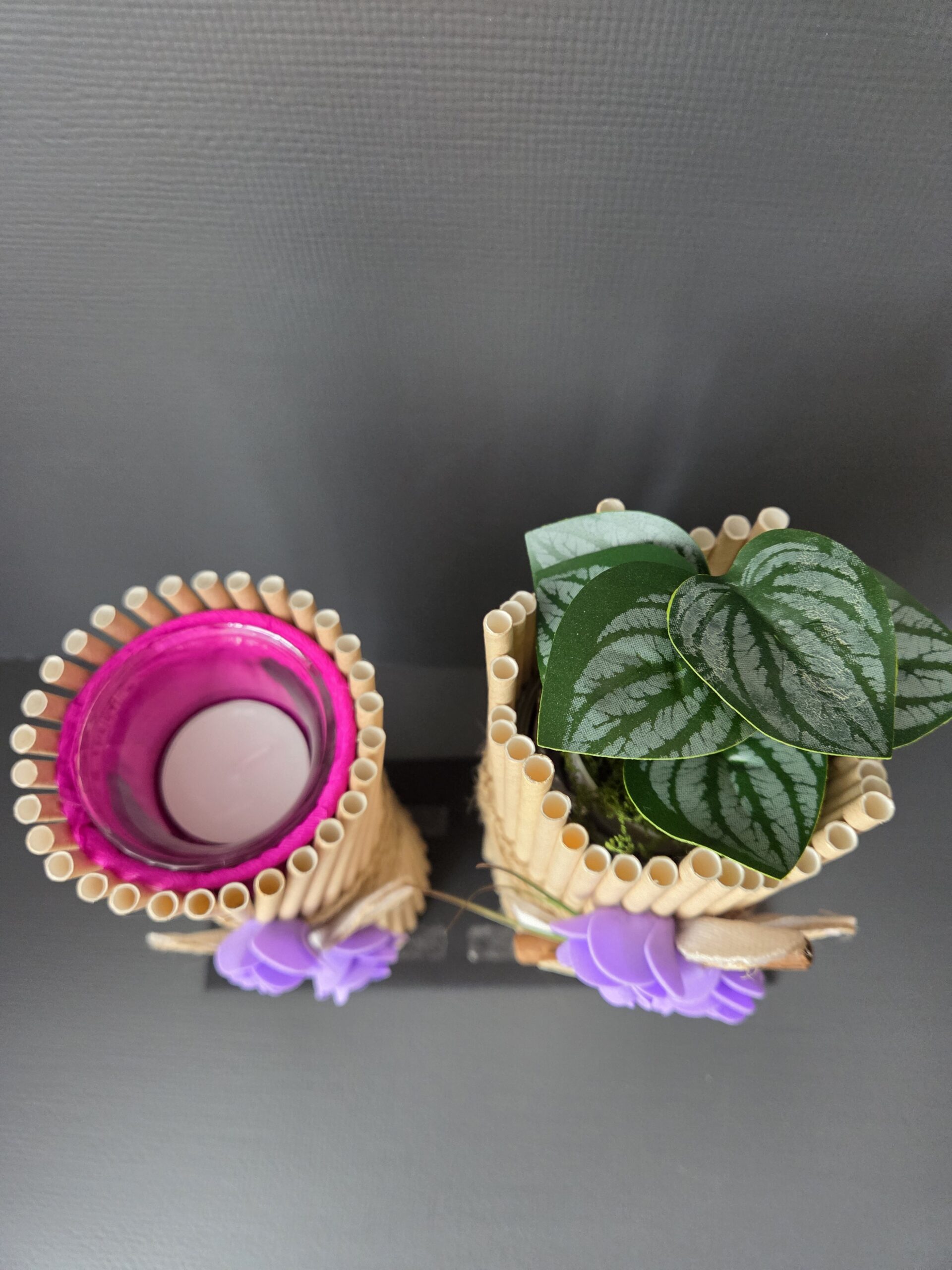Bougeoir + pot pour plante – Image 3