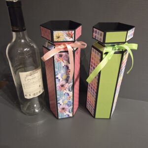 Boîte cadeau bouteille