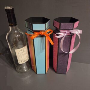 Boîte cadeau bouteille